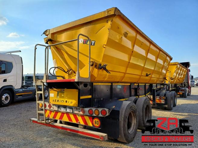 2022 PARAMOUNT 45 CUBE SIDE TIPPER TRAILER #53300